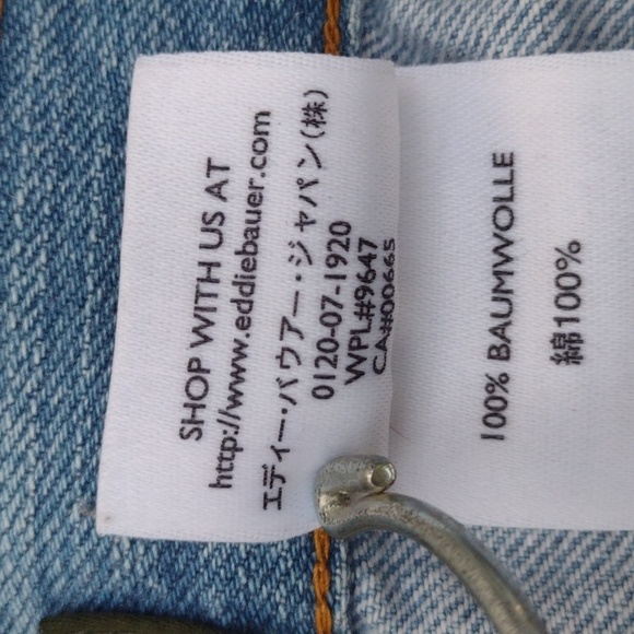 Eddie Bauer Non-stretch Capri Jeans 12 - Picture 11 of 11